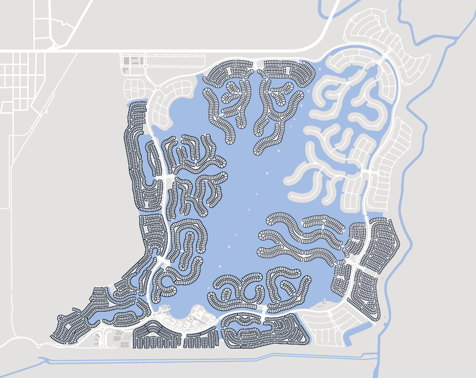 Masterplan Puertos del Lago — todos los barrios